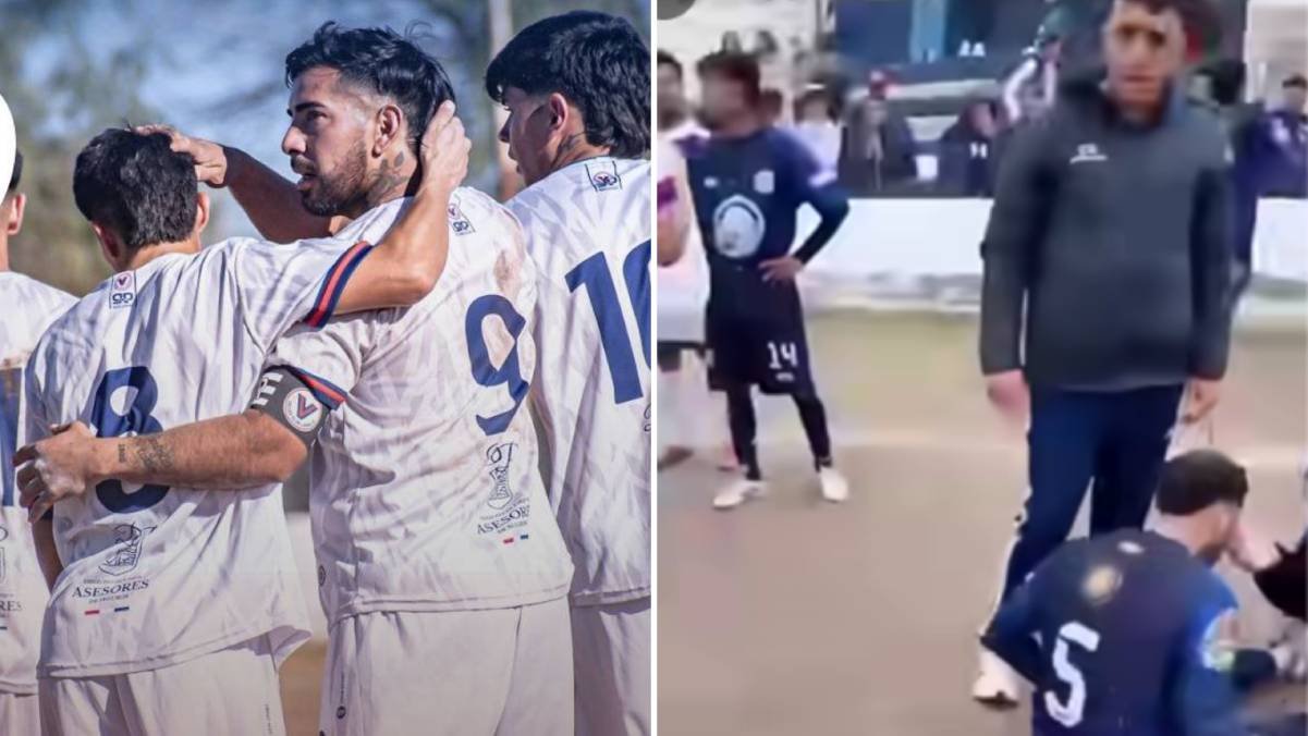 Caos en la Liga Mendocina: el video de los incidentes que obligaron a suspender Lavalle vs. Godoy Cruz